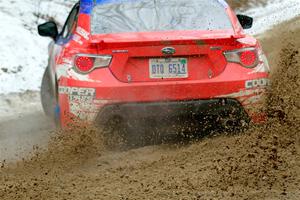 Santiago Iglesias / R.J. Kassel Subaru BRZ on SS7, Hunters-McCormick Lake I.