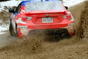 Santiago Iglesias / R.J. Kassel Subaru BRZ on SS7, Hunters-McCormick Lake I.