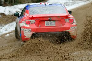 Santiago Iglesias / R.J. Kassel Subaru BRZ on SS7, Hunters-McCormick Lake I.