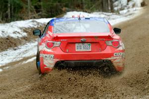 Santiago Iglesias / R.J. Kassel Subaru BRZ on SS7, Hunters-McCormick Lake I.