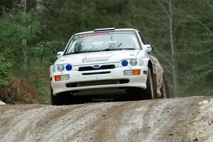 Mike Tirpack / Nick Luther Ford Escort Cosworth RS on SS7, Hunters-McCormick Lake I.