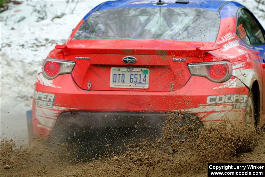 Santiago Iglesias / R.J. Kassel Subaru BRZ on SS7, Hunters-McCormick Lake I.