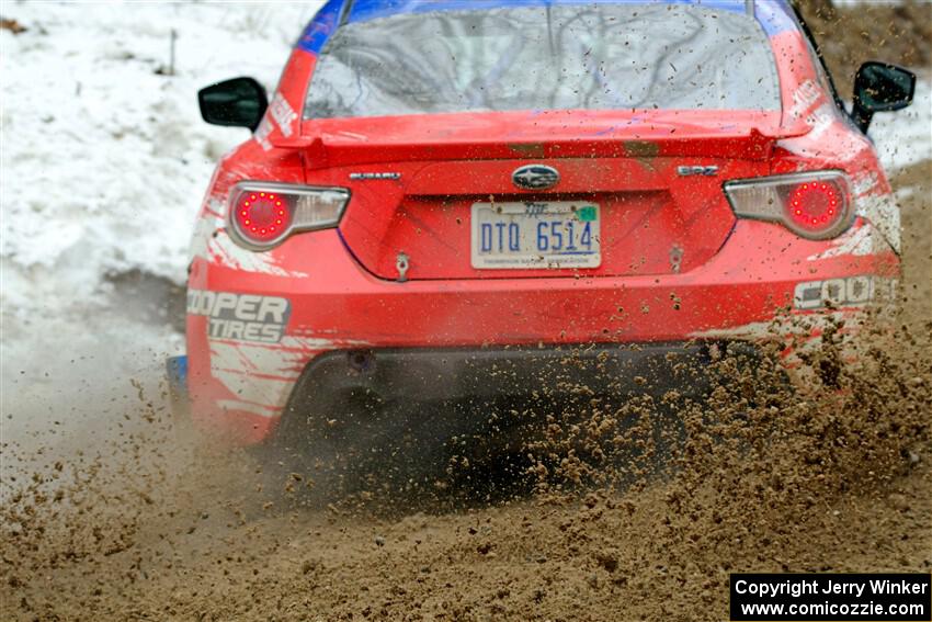 Santiago Iglesias / R.J. Kassel Subaru BRZ on SS7, Hunters-McCormick Lake I.