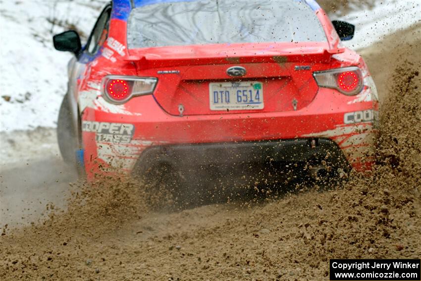 Santiago Iglesias / R.J. Kassel Subaru BRZ on SS7, Hunters-McCormick Lake I.