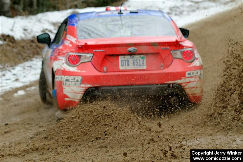 Santiago Iglesias / R.J. Kassel Subaru BRZ on SS7, Hunters-McCormick Lake I.