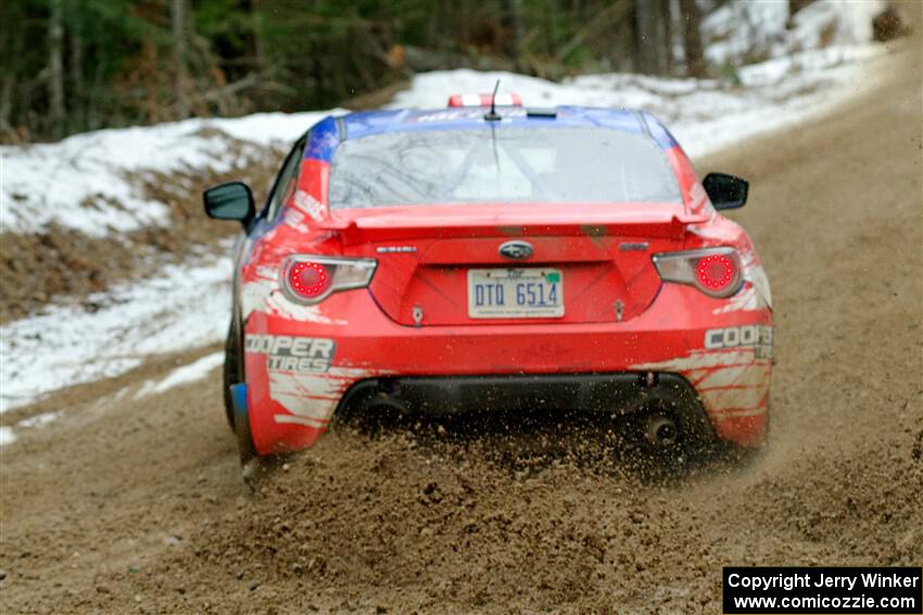 Santiago Iglesias / R.J. Kassel Subaru BRZ on SS7, Hunters-McCormick Lake I.