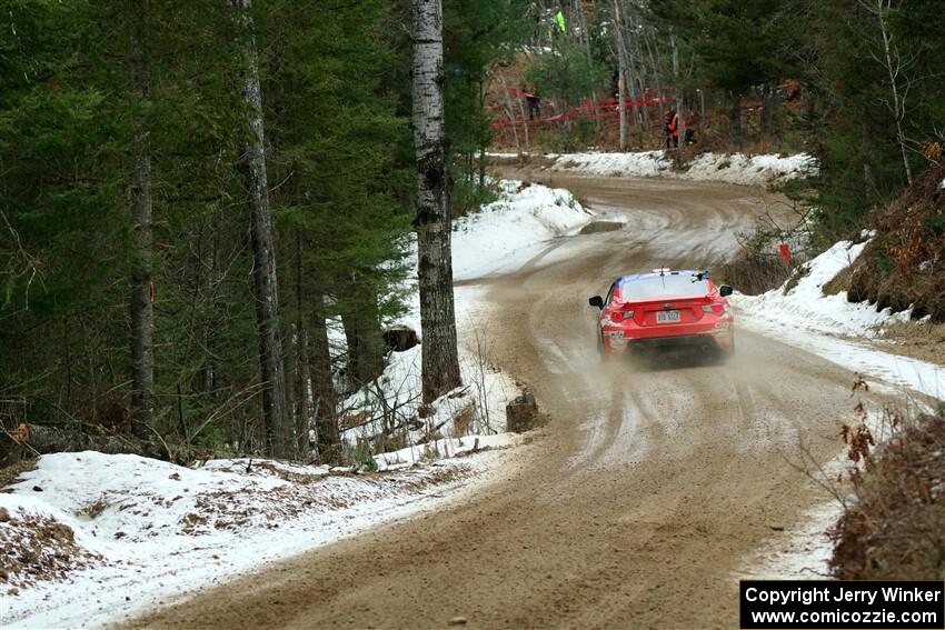 Santiago Iglesias / R.J. Kassel Subaru BRZ on SS7, Hunters-McCormick Lake I.