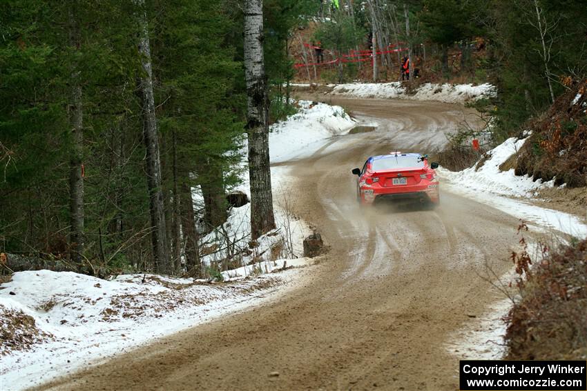 Santiago Iglesias / R.J. Kassel Subaru BRZ on SS7, Hunters-McCormick Lake I.