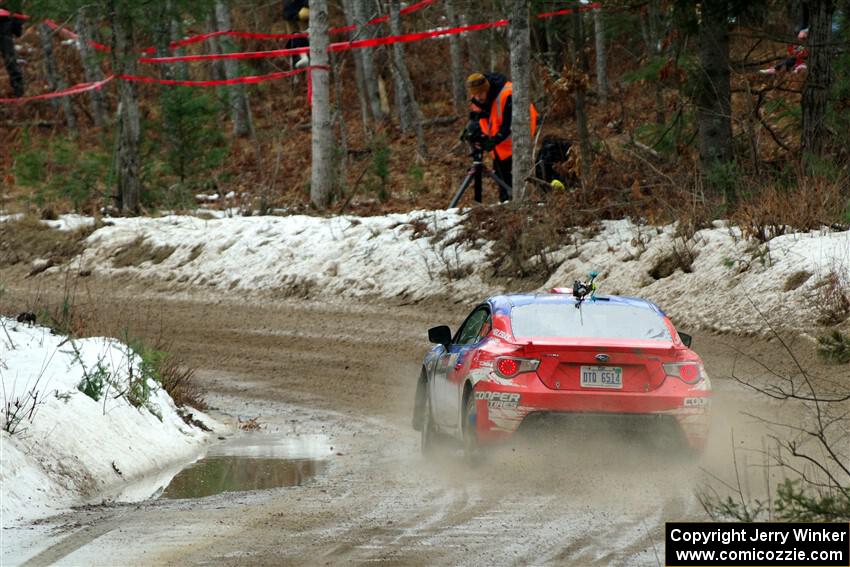 Santiago Iglesias / R.J. Kassel Subaru BRZ on SS7, Hunters-McCormick Lake I.