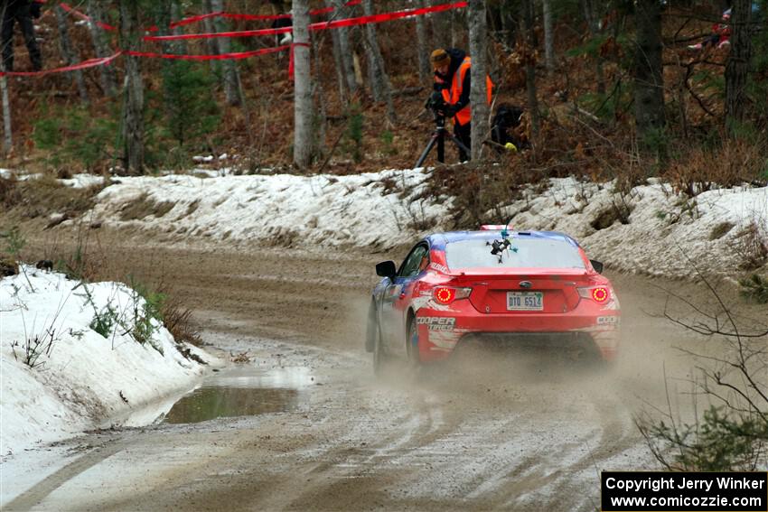 Santiago Iglesias / R.J. Kassel Subaru BRZ on SS7, Hunters-McCormick Lake I.