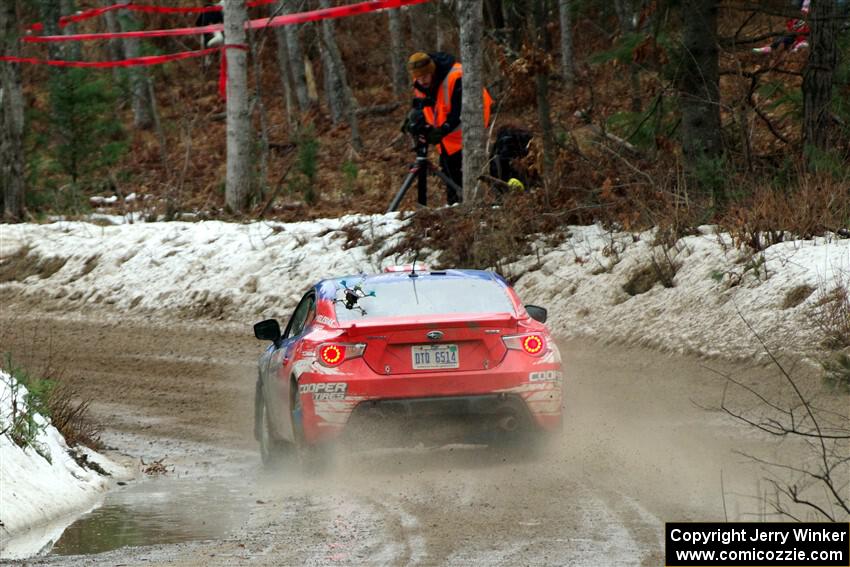 Santiago Iglesias / R.J. Kassel Subaru BRZ on SS7, Hunters-McCormick Lake I.