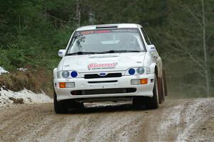 Mike Tirpack / Nick Luther Ford Escort Cosworth RS on SS7, Hunters-McCormick Lake I.