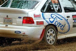 Mike Tirpack / Nick Luther Ford Escort Cosworth RS on SS7, Hunters-McCormick Lake I.