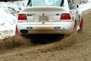 Mike Tirpack / Nick Luther Ford Escort Cosworth RS on SS7, Hunters-McCormick Lake I.