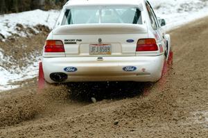 Mike Tirpack / Nick Luther Ford Escort Cosworth RS on SS7, Hunters-McCormick Lake I.