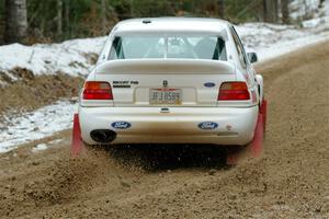 Mike Tirpack / Nick Luther Ford Escort Cosworth RS on SS7, Hunters-McCormick Lake I.