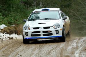 Doug Shepherd / Cindy Krolikowski Dodge SRT-4 on SS7, Hunters-McCormick Lake I.