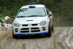 Doug Shepherd / Cindy Krolikowski Dodge SRT-4 on SS7, Hunters-McCormick Lake I.