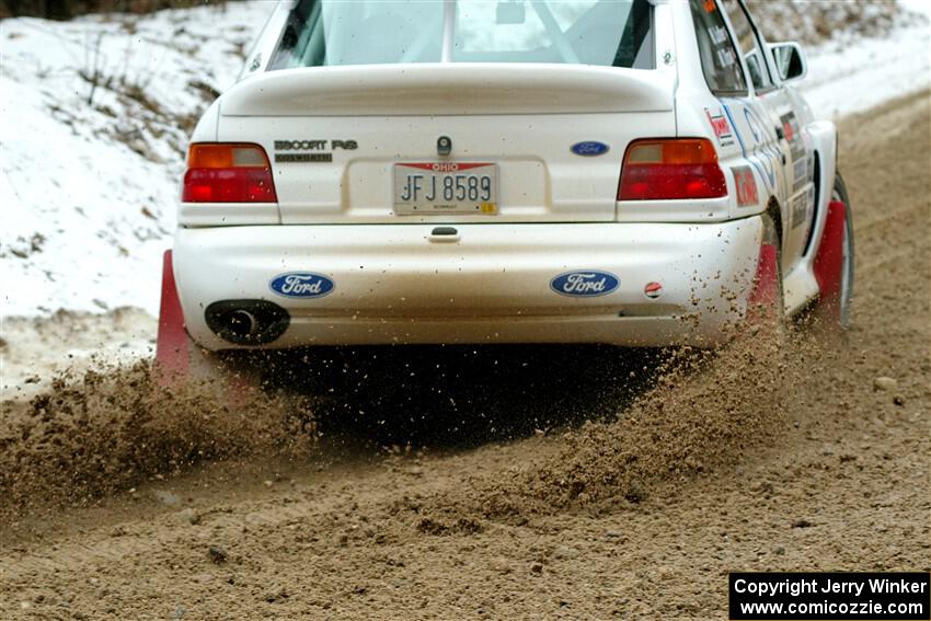 Mike Tirpack / Nick Luther Ford Escort Cosworth RS on SS7, Hunters-McCormick Lake I.