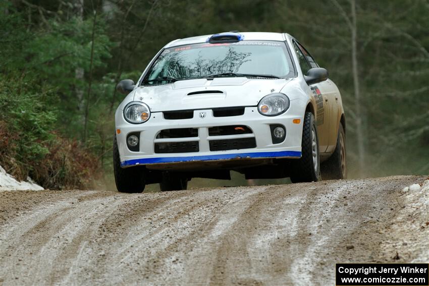 Doug Shepherd / Cindy Krolikowski Dodge SRT-4 on SS7, Hunters-McCormick Lake I.