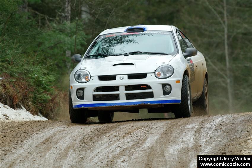 Doug Shepherd / Cindy Krolikowski Dodge SRT-4 on SS7, Hunters-McCormick Lake I.