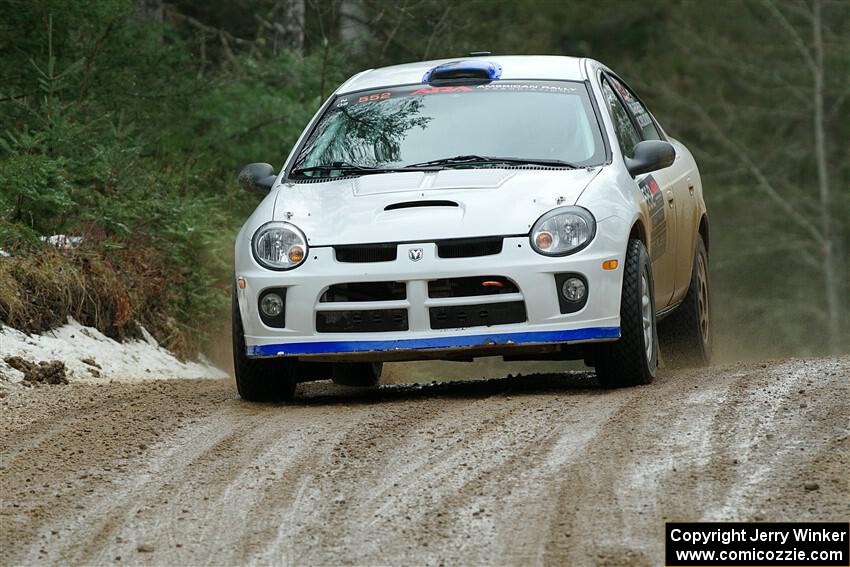 Doug Shepherd / Cindy Krolikowski Dodge SRT-4 on SS7, Hunters-McCormick Lake I.