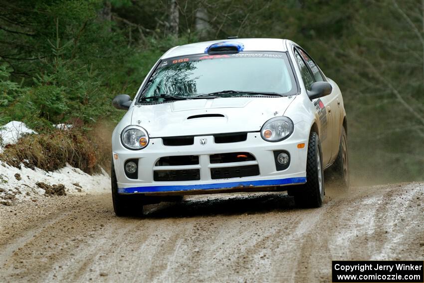 Doug Shepherd / Cindy Krolikowski Dodge SRT-4 on SS7, Hunters-McCormick Lake I.