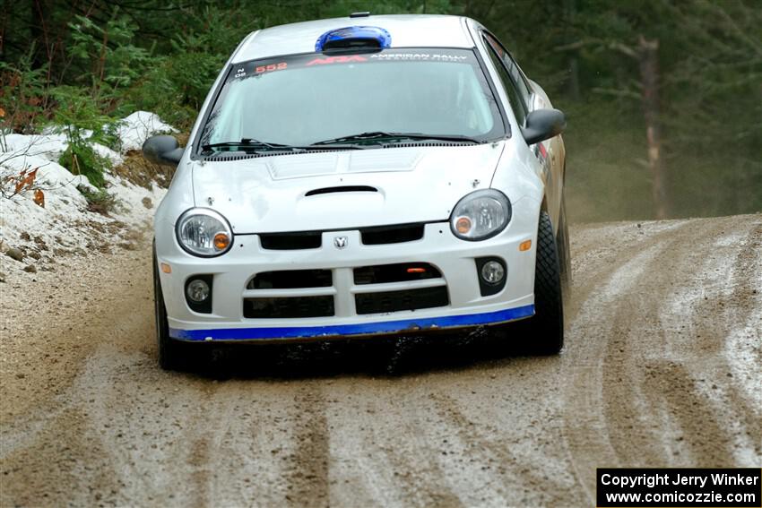 Doug Shepherd / Cindy Krolikowski Dodge SRT-4 on SS7, Hunters-McCormick Lake I.