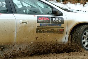 Doug Shepherd / Cindy Krolikowski Dodge SRT-4 on SS7, Hunters-McCormick Lake I.