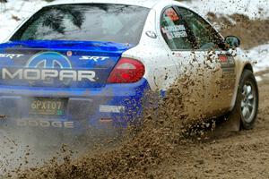 Doug Shepherd / Cindy Krolikowski Dodge SRT-4 on SS7, Hunters-McCormick Lake I.