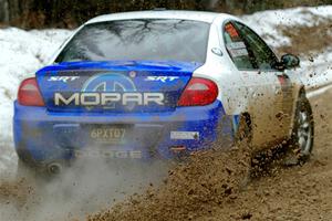 Doug Shepherd / Cindy Krolikowski Dodge SRT-4 on SS7, Hunters-McCormick Lake I.