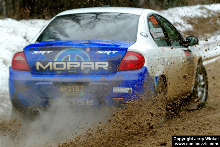 Doug Shepherd / Cindy Krolikowski Dodge SRT-4 on SS7, Hunters-McCormick Lake I.