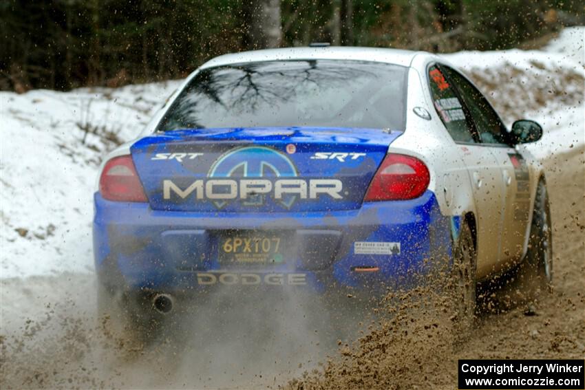 Doug Shepherd / Cindy Krolikowski Dodge SRT-4 on SS7, Hunters-McCormick Lake I.