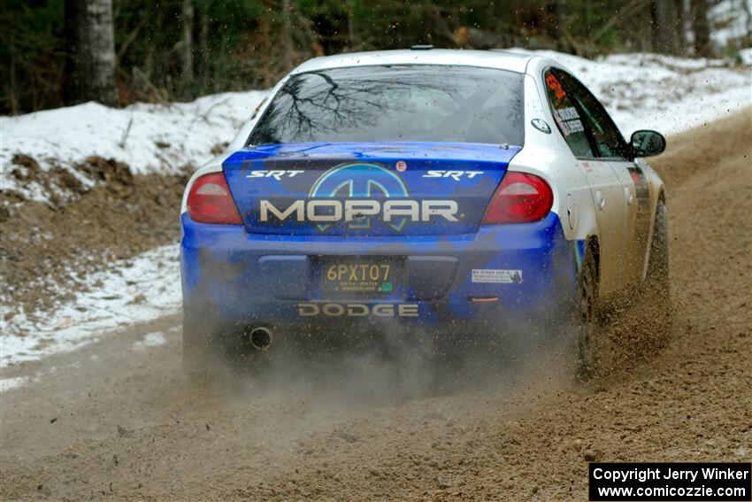 Doug Shepherd / Cindy Krolikowski Dodge SRT-4 on SS7, Hunters-McCormick Lake I.