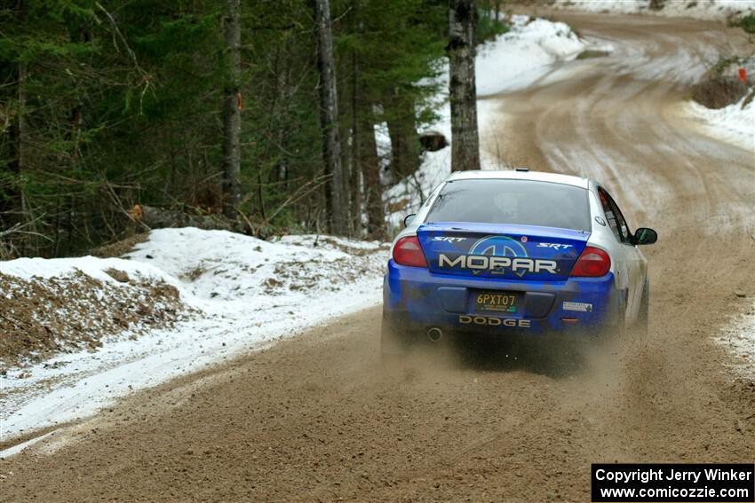 Doug Shepherd / Cindy Krolikowski Dodge SRT-4 on SS7, Hunters-McCormick Lake I.