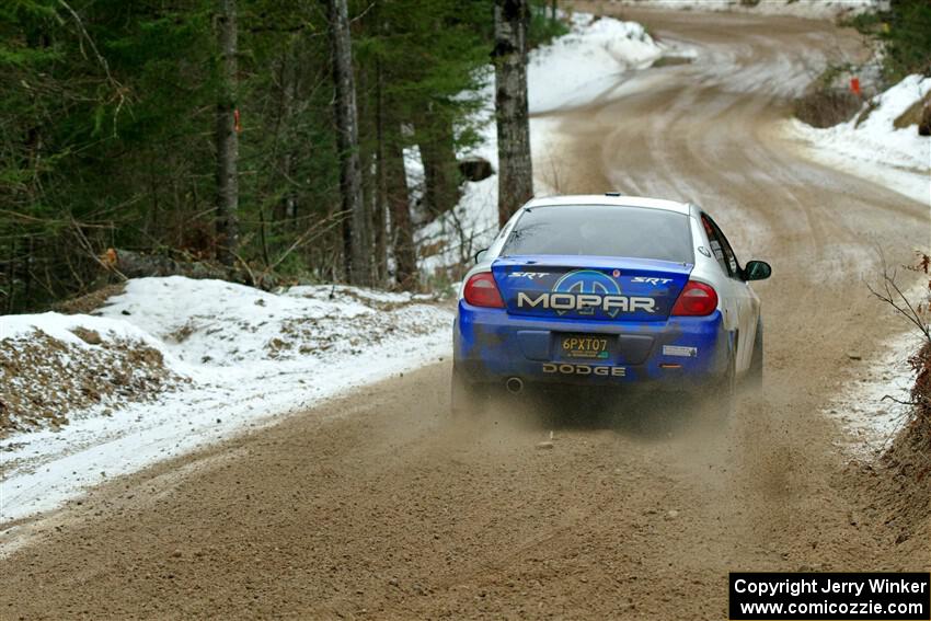 Doug Shepherd / Cindy Krolikowski Dodge SRT-4 on SS7, Hunters-McCormick Lake I.