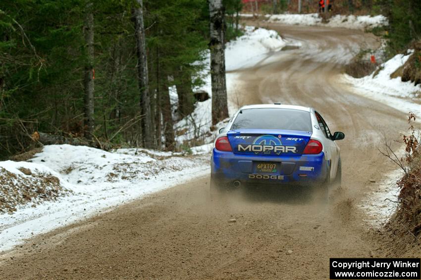 Doug Shepherd / Cindy Krolikowski Dodge SRT-4 on SS7, Hunters-McCormick Lake I.