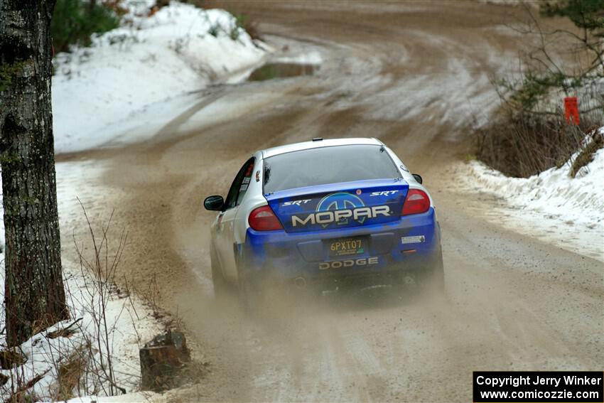 Doug Shepherd / Cindy Krolikowski Dodge SRT-4 on SS7, Hunters-McCormick Lake I.