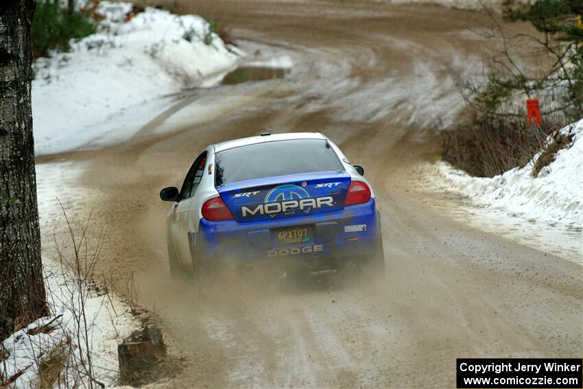 Doug Shepherd / Cindy Krolikowski Dodge SRT-4 on SS7, Hunters-McCormick Lake I.