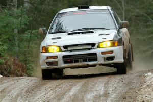 Jack Nelson / Isaac Zink Subaru Impreza on SS7, Hunters-McCormick Lake I.