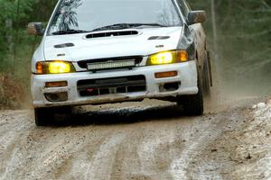 Jack Nelson / Isaac Zink Subaru Impreza on SS7, Hunters-McCormick Lake I.