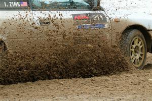 Jack Nelson / Isaac Zink Subaru Impreza on SS7, Hunters-McCormick Lake I.