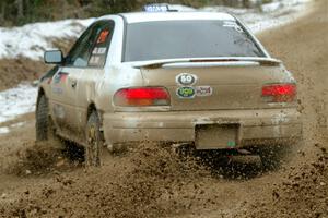 Jack Nelson / Isaac Zink Subaru Impreza on SS7, Hunters-McCormick Lake I.