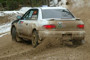 Jack Nelson / Isaac Zink Subaru Impreza on SS7, Hunters-McCormick Lake I.