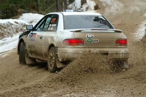 Jack Nelson / Isaac Zink Subaru Impreza on SS7, Hunters-McCormick Lake I.