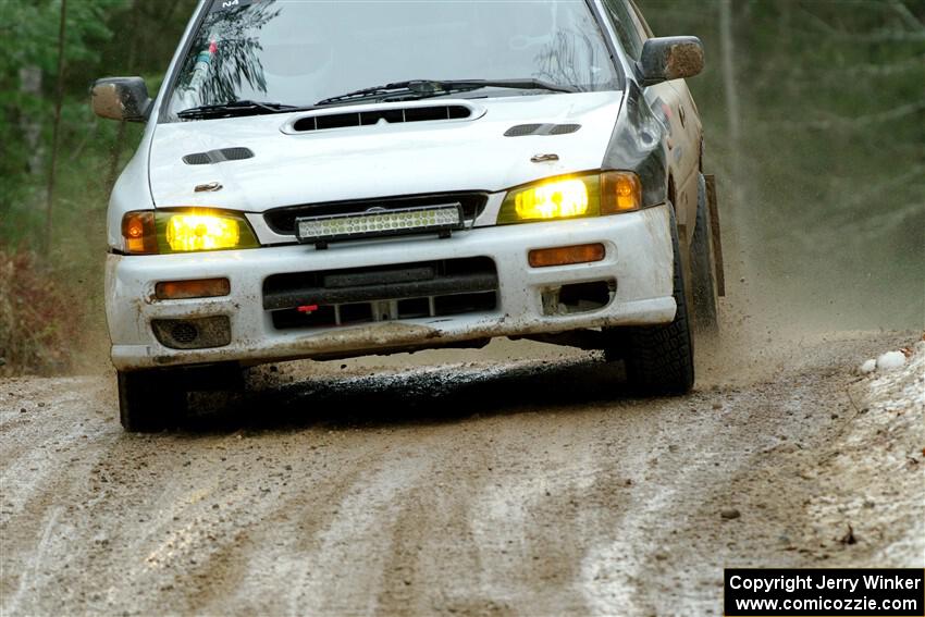 Jack Nelson / Isaac Zink Subaru Impreza on SS7, Hunters-McCormick Lake I.