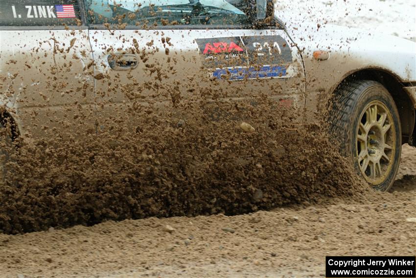 Jack Nelson / Isaac Zink Subaru Impreza on SS7, Hunters-McCormick Lake I.