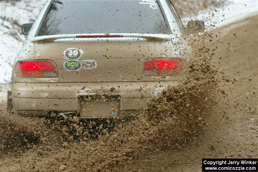 Jack Nelson / Isaac Zink Subaru Impreza on SS7, Hunters-McCormick Lake I.