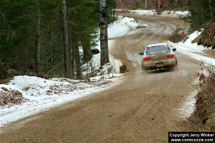 Jack Nelson / Isaac Zink Subaru Impreza on SS7, Hunters-McCormick Lake I.