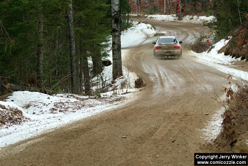 Jack Nelson / Isaac Zink Subaru Impreza on SS7, Hunters-McCormick Lake I.